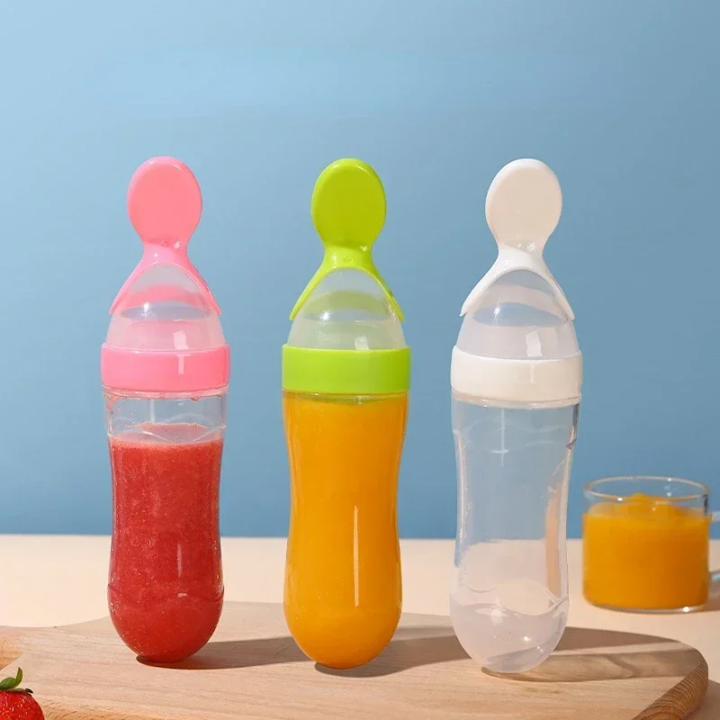 Safe Baby Feeding Bottle Spoon - đánh giá và giá Baby Food Bites