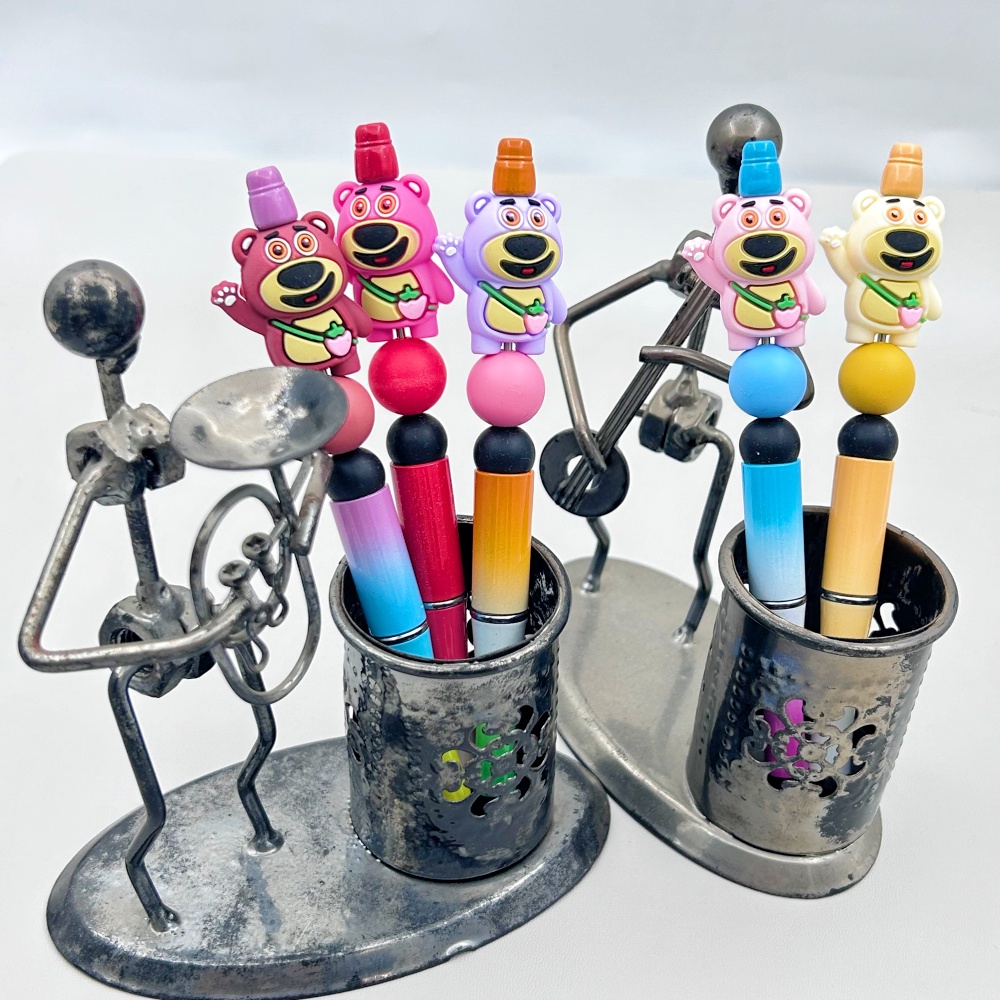 10PC 3D DIY Bear Silicone Bead - đánh giá và giá Baby Food Grade